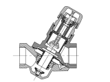 Bronze Adjustable Dynamic Flow Balancing Valve