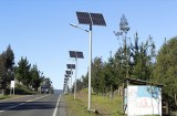 Split Solar Street Lights Project for Roadway in South Africa