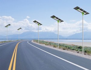 Double-Sided Solar Panel Solar Street Light(SL-X)