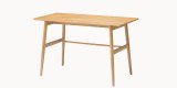 SZ2 Modern Bent Wooden Desk Solid Wood Desk