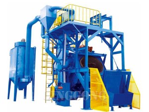 BARREL TYPE SHOT BLASTING MACHINE