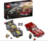 LEGO Chevrolet Corvette C8.R Race Car et 1968 Chevrolet Corvette| 76903