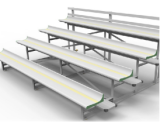 New All Aluminum Bleacher