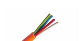 4mm Orange Circular Cable 3 Core+ Earth 0.6-1kv