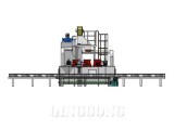 GAS CYLINDER SHOT BLASTING MACHINE