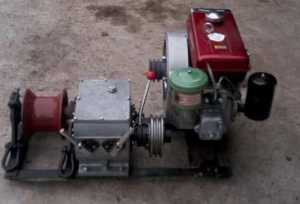 Tractor cable winch, cable puller for sale