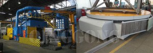 TROLLEY SHOT BLASTING MACHINE