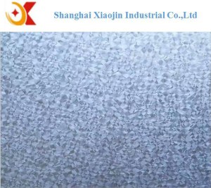 Cold rolled galvanized steel coil with spangle