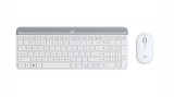 Logitech MK470 - Standard - RF sans fil - QWERTZ - Blanc - Souris incluse 920-009189