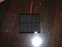 Solar panel for solar desk lamp