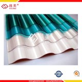 Colorful PC corrugated sheet