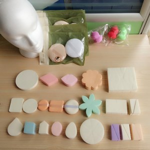 Flower Shaped SBR Makeup Sponge