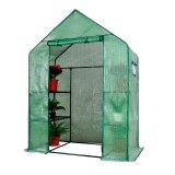 Herzberg HG-8002; Walk-In Greenhouse avec fenêtres