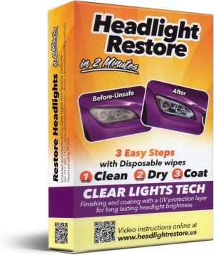 Kit de Restauration de Phares Clear Lights Tech