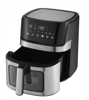 Royalty Line AF21708D : Friteuse à Air Numérique XXL 1 700 W 6,5 litres - Noir