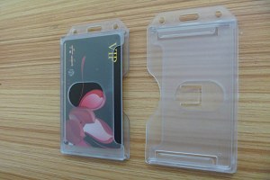 AB-009 Hard plastic card holder