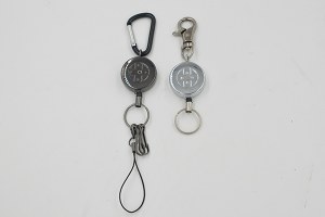 Metal badge reel