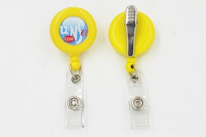 AC-014 Transparent plastic badge reel