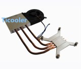 Ticooler wholesale copper heat pipe heat sink for telecom equipment