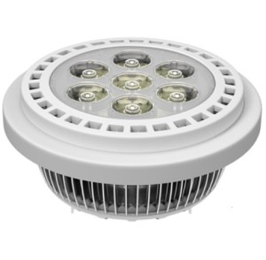 AR111 spot LED, 7W, blanc mat