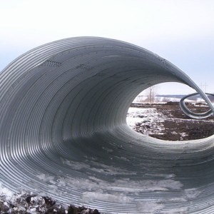 Arch Galvanized Metal Steel Corrugated Culvert Pipe