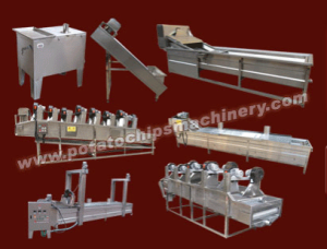 Fully Automatic Banana Chips Making Machine/Banana Chips Production Line