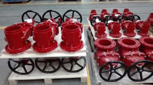 AWWA C509 resilient seated gate valve