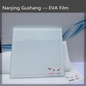 Milky white EVA film for shower room