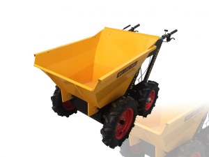 Gasoline engine mini dumper with 250kg loading capacity