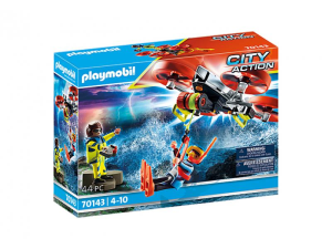 Playmobil City Action - Détresse en mer : récupération du plongeur (70143)