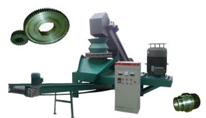 Biomass briquette machine