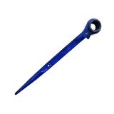 Blue Powder Coated Ratchet Podger Spanner