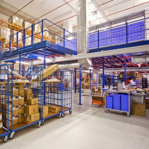 Warehouse Multi-level Mezzanine Floor Platform, Steel Structural Platform