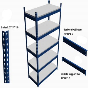 Light duty shelving