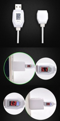 BU-P008 LED USB extension cable