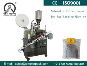 Single Serving Filter Paper Broken Tea Bag Packing Machine