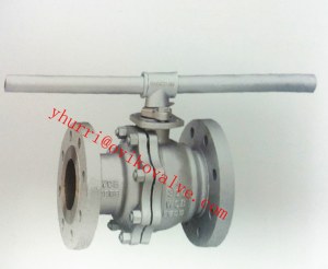 Cast floating ball valve