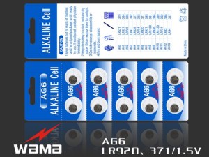 AG6 Alkaline Button Cell Battery