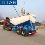 2 Axle 30cbm Dry Bulk Cement Tanker Trailer for Sale in Zimbabwe