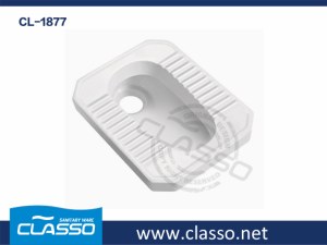 Bathroom Washdown Western Ceramics Material Squat Wc Pan TURKISH BRAND CLASSO(CL-1877)