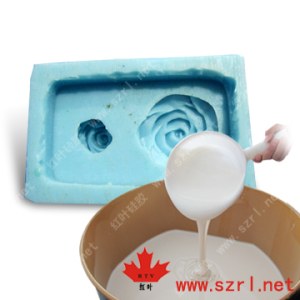 Molding silicone rubber