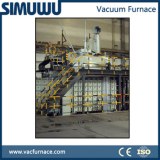 Continuous vacuum induction melting furnace