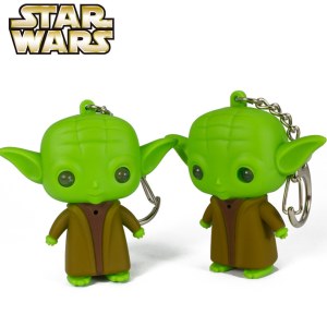 LED Master Yoda Sound Keychain:CQ-029