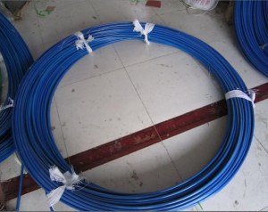 With wheels threader wire and cable electrical rod