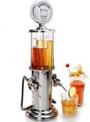 BARRAID Fuel Pump Shape Liquor Dispenser with Twin Hose Capacity 900 ml