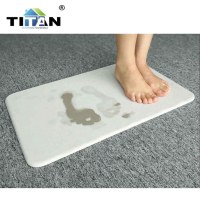 Tapis de salle de bain en diatomite