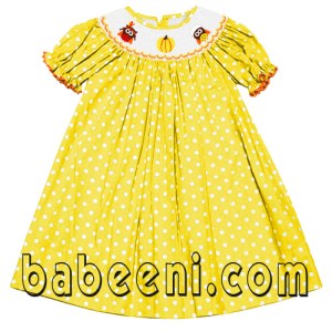 Little girls smocked dresses