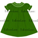 Girl smocked clothing - DR 1556