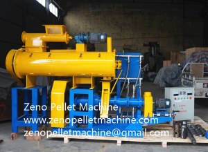 Fish feed extruder machine