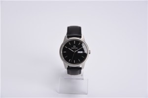 Business Leather Watch With Calendar